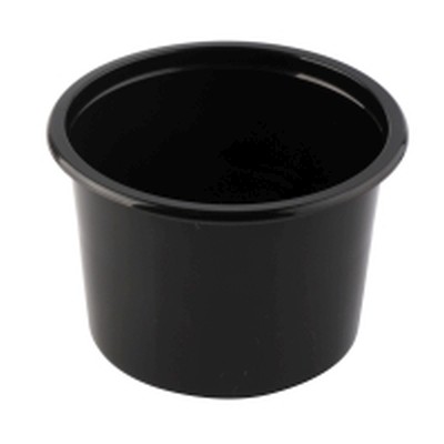 Soup bowl black PP 350 ml, 50 pcs